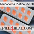 Rhinocéros Platine 25000 27